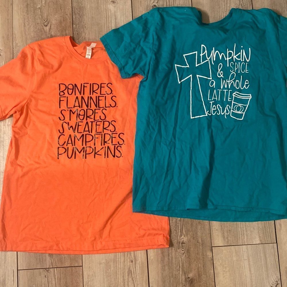 2 Large Tees Never Worn Women’s